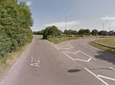 A section of the A27 in West Sussex is closed this evening. Photo: Google Street View