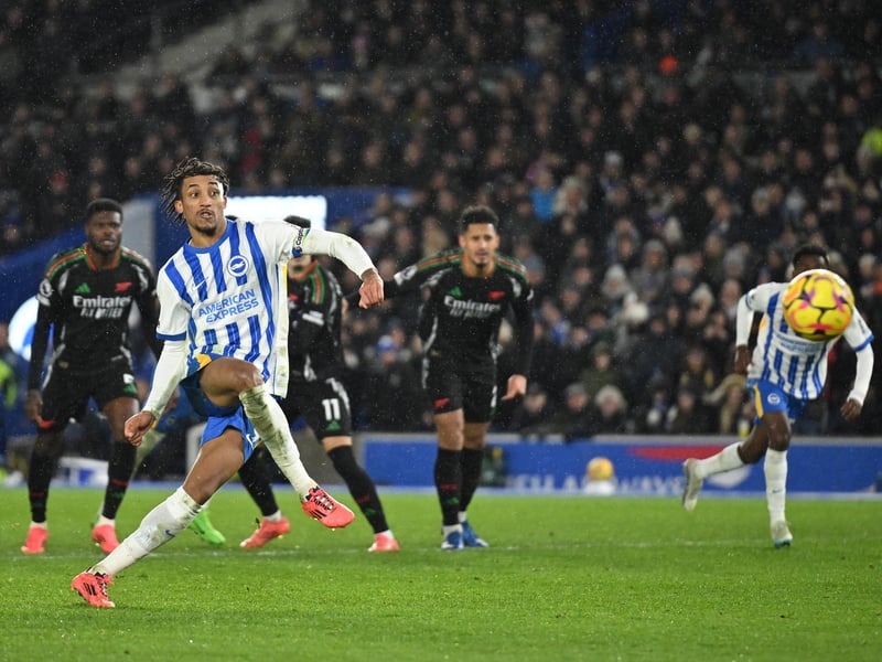 Won and converted the penalty superbly. Captain for the day in Dunk's absence and led the line very well. Strong in possession, linked the play well, tackled and did his defensive duties. Excellent!