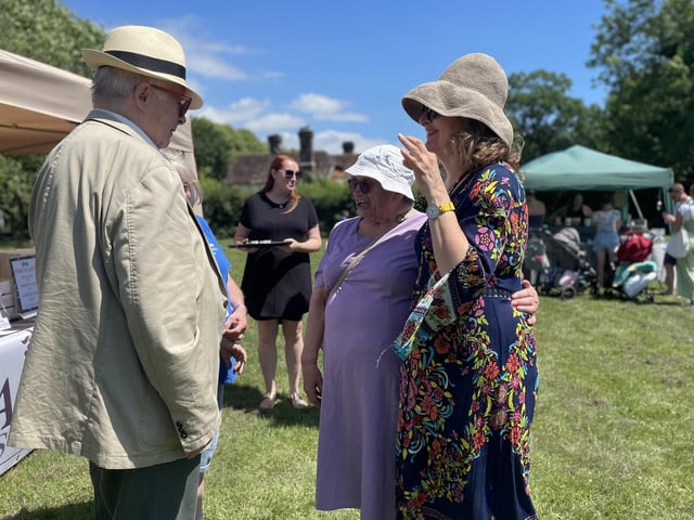 Christopher Biggins at the Dame Vera Lynn Children’s Charity Summer Fayre in Cuckfield