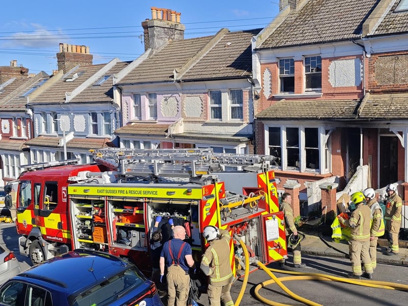 ‘No casualties’ have been reported after a fire broke out in East Sussex, according to a fire service spokesperson.