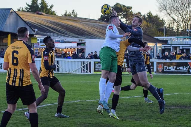 The Rocks put Folkestone under pressure | Picture: Tommy McMillan