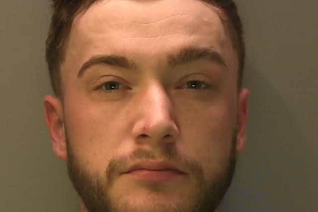 Stefan Bradley, unemployed of Eastbourne Road, Polegate, was sentenced to 14 months in prison. He was disqualified from driving for three years. Picture: Sussex Police