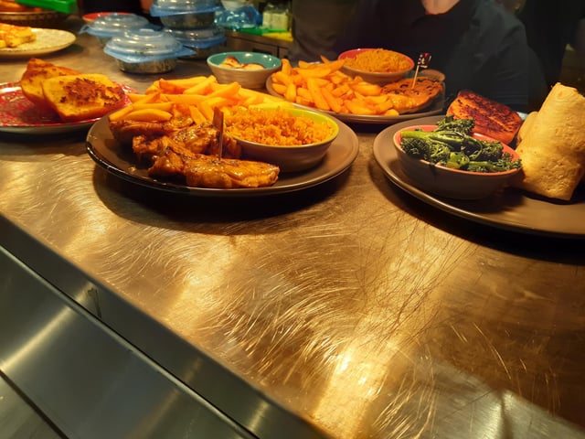 Nando's officially opened in Worthing on Monday