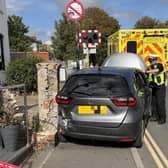 ‘Minor injuries’ were sustained in a road traffic collision in Shoreham, the ambulance service have confirmed