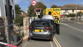 ‘Minor injuries’ were sustained in a road traffic collision in Shoreham, the ambulance service have confirmed