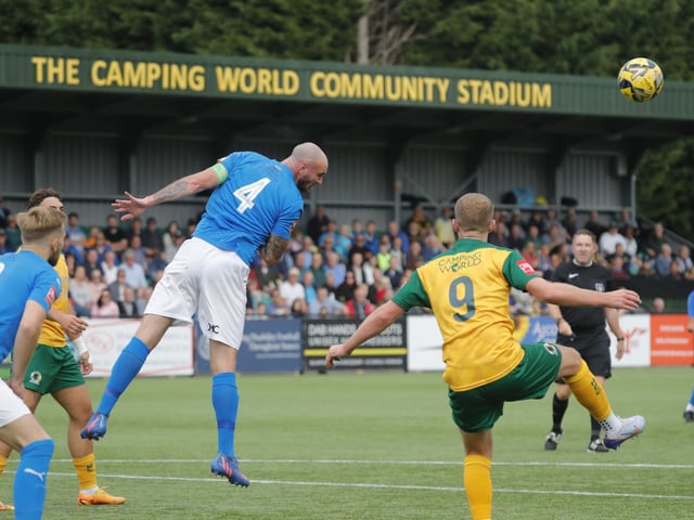 Action from Horsham's entertaining Isthmian Premier stalemate with Billericay Town
