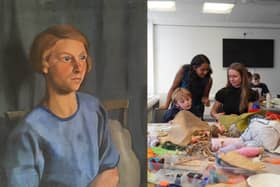 The next exhibition at Charleston in Lewes will be Dorothy Hepworth and Patricia Preece: An Untold Story. Pictures: Dorothy Hepworth, Girl in Blue, undated, oil on canvas, Dorothy Hepworth Estate, courtesy of Private Collection. Family Workshops at Charleston by The Charleston Trust