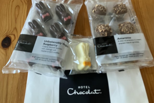 Luxury chocolates of all flavours, shapes and sizes