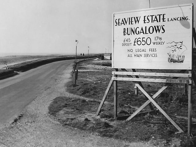 The transformation of the area began in the 1950s