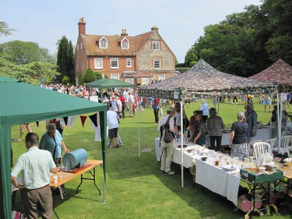 Bosham Church Fete in The Manor House grounds