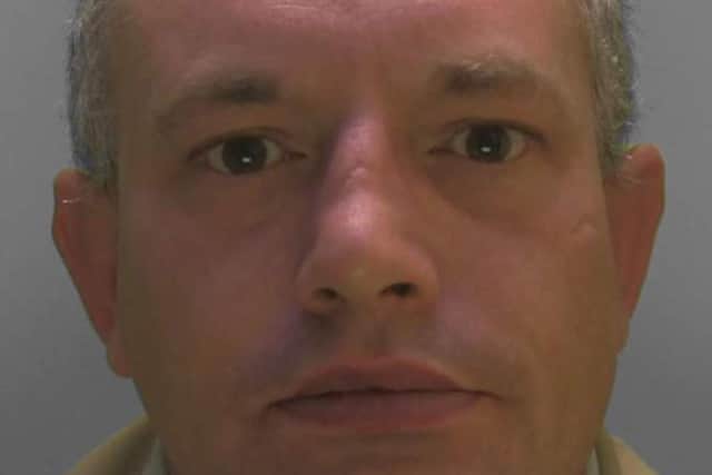 Philip Forrest was sentenced to ten years and nine months’ imprisonment at Lewes Crown Court. Photo: Sussex Police