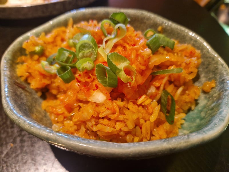 Kimchi fried rice at The Ivy Asia