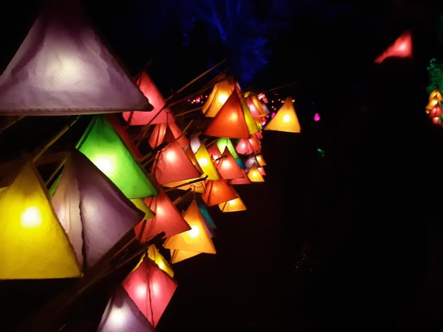 An enchanting winter lantern trail at Wakehurst Place