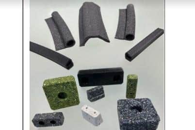 A Worthing firm has launched a ground-breaking new moulding and extrusion material, designed to keep silicone rubber waste out of landfill. Photo: Advanced Polymers Ltd