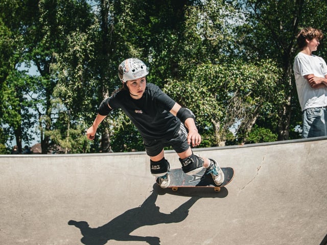 There was no end to the impressive tricks on display