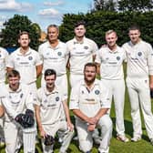The Horley 2nd XI which beat Staines to clinch promotion