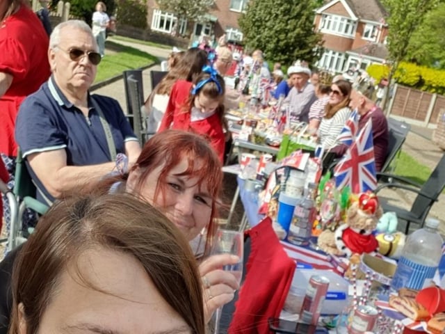 Around 150 Willowbed Drive family and friends taking part. We had face painting, rock painting, clay modelling, arts and crafts, best crown competition, quiz, lucky dip, bottle tombola, line dancing and karaoke into the late evening.