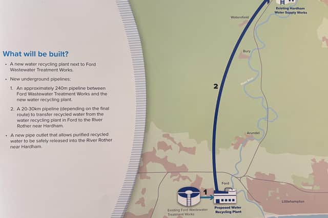 Plans for a new underground pipeline stretching between 20km and 30km are being developed as part of a water recycling scheme in Ford. Photo: Elizabeth Junor.