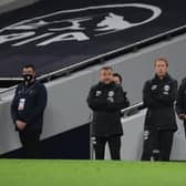Graham Potter and backroom staff, Brighton (Photo by Mike Hewitt/Getty Images)