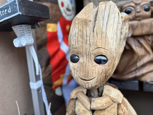 This Groot statue from Fry's Teak could be the perfect Christmas Gift for the Marvel fan in your life.