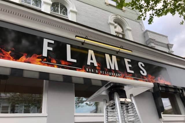 Flames Restaurant and Bar in Bolton Road
