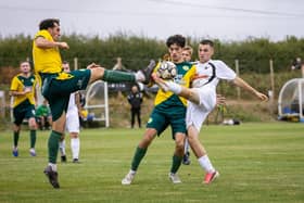 Westfield in action in their win over Mile Oak | Grizzly Pics