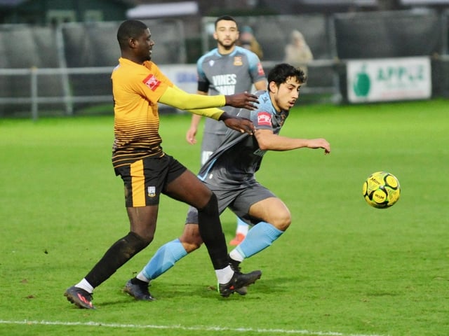 Littlehampton Town and Three Bridges played out a seven-goal thriller at The Sportsfield on Saturday with the home side coming out on top 4-3. Photographer Stephen Goodger was there to catch the action