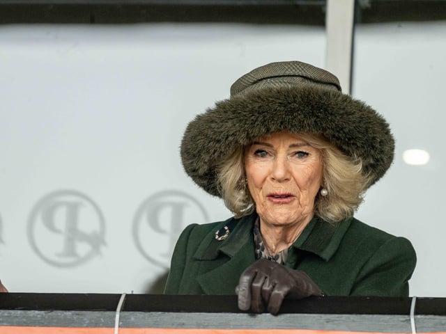 Darren Cool Images : Queen Camilla at Plumpton Racecourse