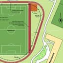 Plans for the track at Chichester College | Image courtesy of Chi Runners and AC