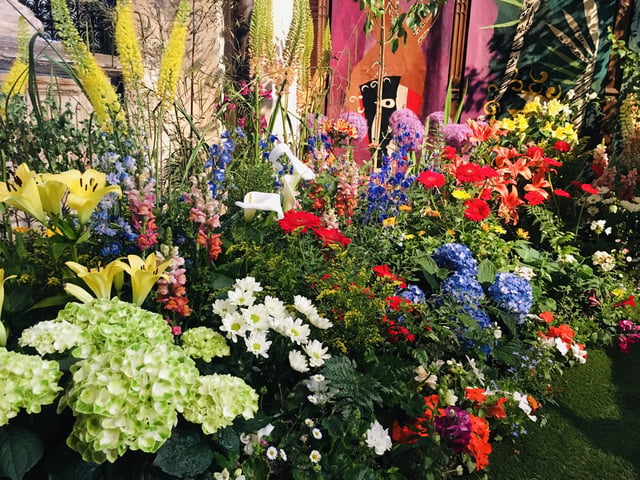 Chichester Cathedral has been filled with wonderful floral displays for the past few days / Picture: Steve Bone