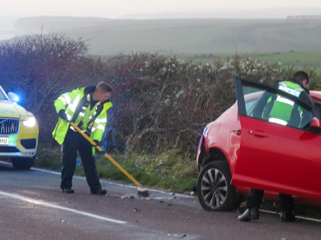 Police called to collision 'involving three cars' in Eastbourne