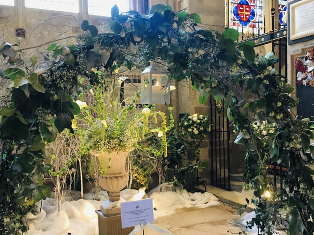 Chichester Cathedral has been filled with wonderful floral displays for the past few days / Picture: Steve Bone