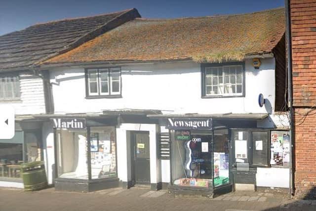 Martin Newsagents in Steyning High Street faces allegations it sold vapes and alcohol to under-age children