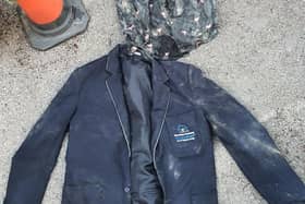 Police are appealing for information after the concerning discovery of a school blazer alongside the River Adur. Photo: Adur and Worthing Police