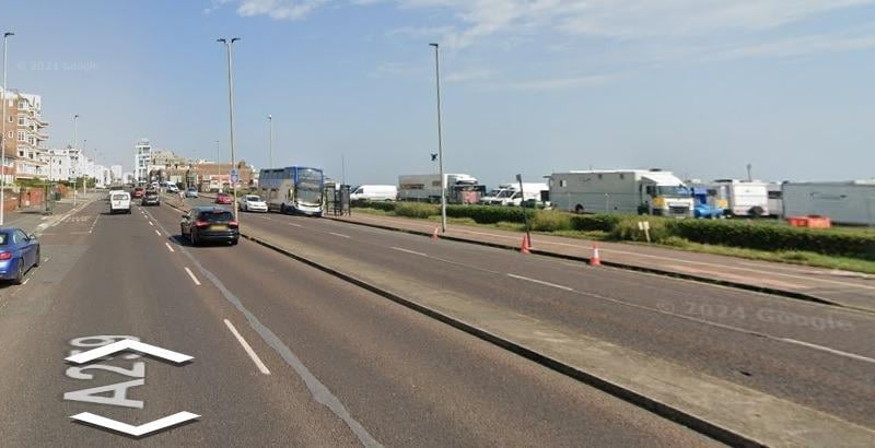 Four mobile phone offences were reported on this road in 2024/25