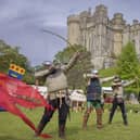 Skirmish at Arundel Castle.