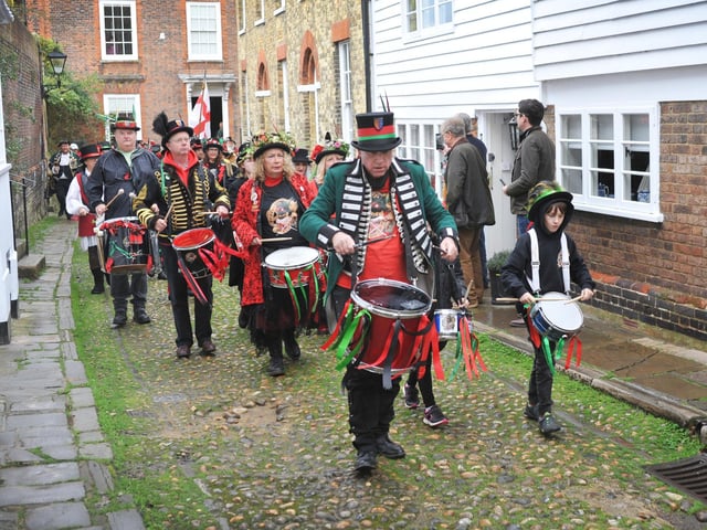 The 71st National Town Criers' Championships in Rye on October 12 2024.