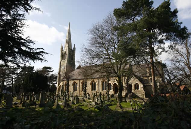 St John the Baptist Church in Buckhurst Hill, Essex, where the funeral of Jade Goody is set to take place, following her death in the early hours of this morning.