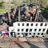 Fire damage to the Angel Inn in Midhurst. Dan Jessup/ Eddie Mitchell