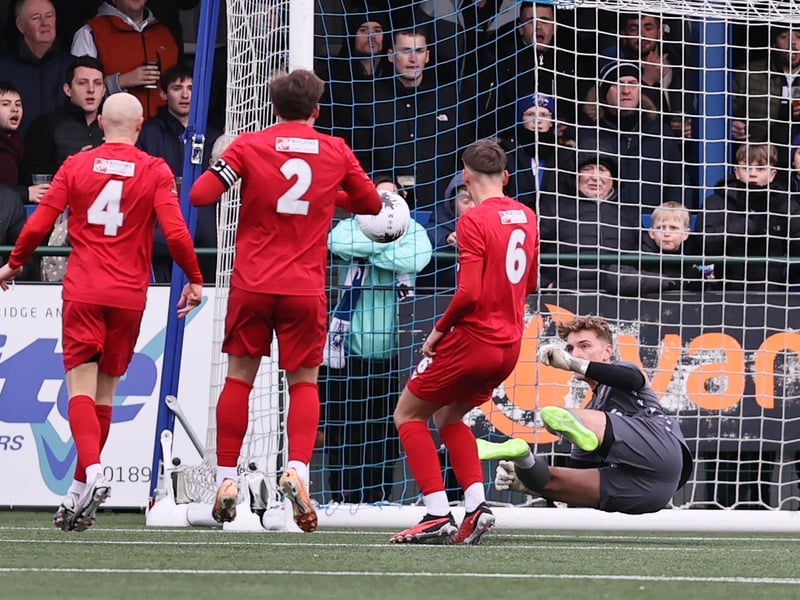 Worthing in action away to Tonbridge Angels in National League South