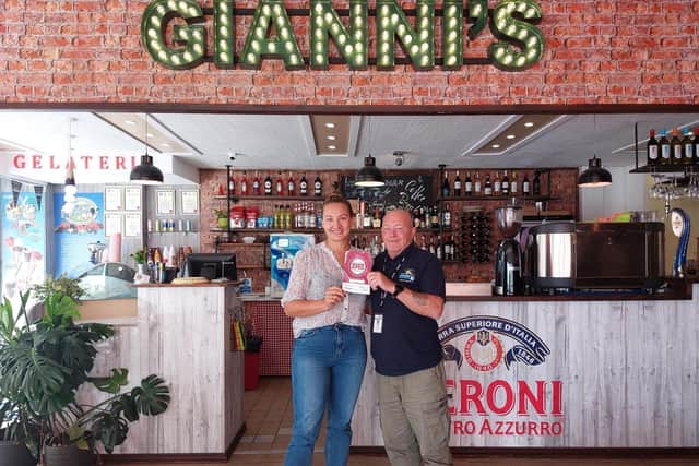 Gianni's. also received the Best Bar None scheme award. Picture: Eastbourne Borough Council
