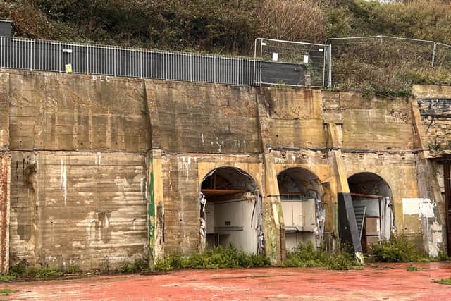 The site of the former amusement arcade in George Street, Hastings. Picture taken on October 27, 2026