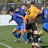 Littlehampton and Lancing clash last season - now both are planning for the new Isthmian south east season | Picture: Stephen Goodger