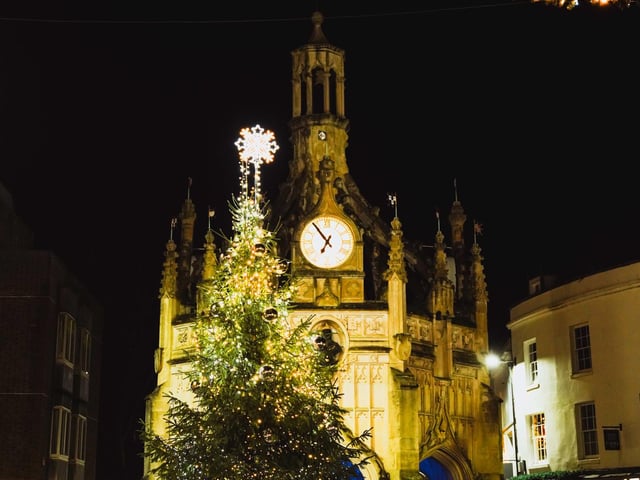 Chichester's Christmas light switch on