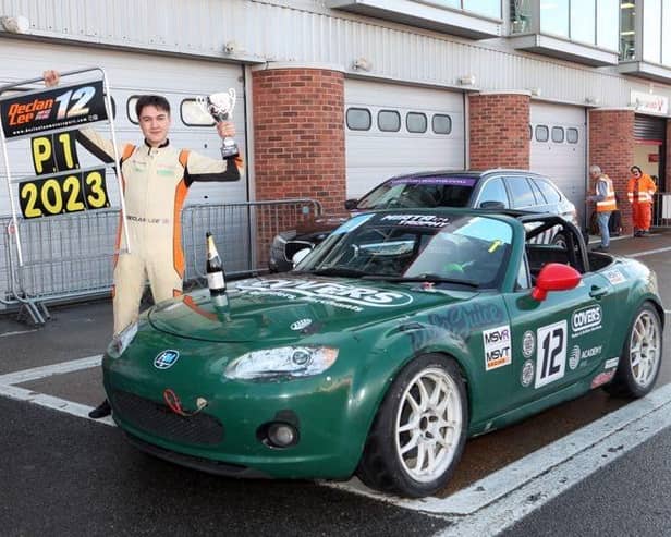 Declan Lee clinched the MSVT Miata Championship at Brands Hatch on 28th October 2023. 