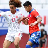 Brighton & Hove Albion have reportedly joined the race to sign Chilean wonderkid Darío Osorio (right) from Club Universidad de Chile but face fierce competition from, amongst others, FC Barcelona, Chelsea, Real Madrid and Manchester City for his services. Picture by Kiyoshi Ota/Getty Images