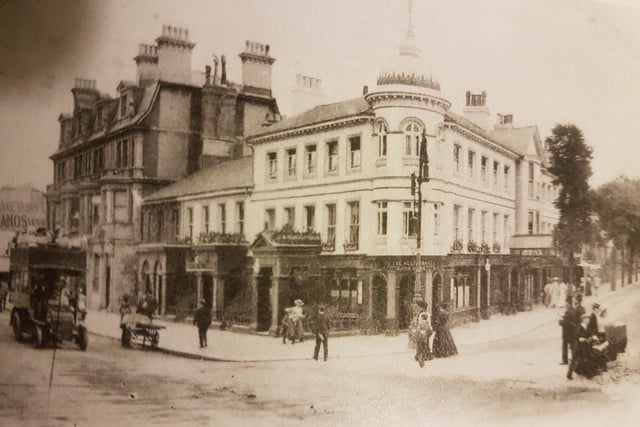 Terminus Road and Cornfield Road, now NatWest Bank