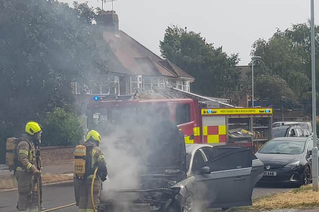 The fire was of accidental ignition and there were no injuries reported, the fire service confirmed. Photo: Charlie Hebenton