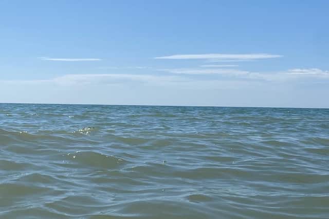 Seawater off at Aldwick beach