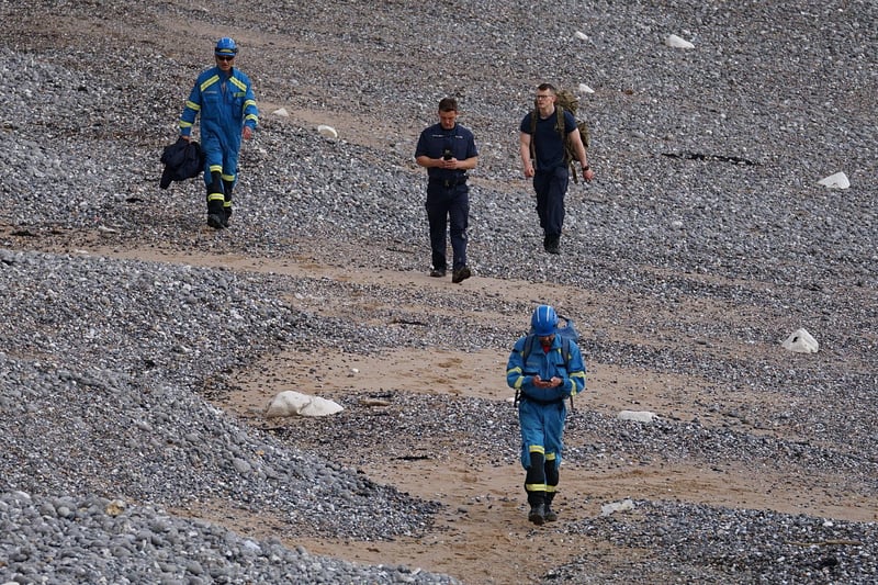 East Sussex coastguard teams called to ‘suspected ordnance’ at Beachy Head